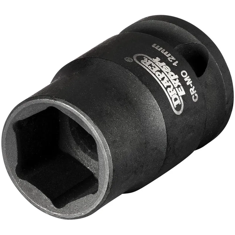 Draper Expert 3/8" Drive Hi-Torq Hexagon Impact Socket Metric