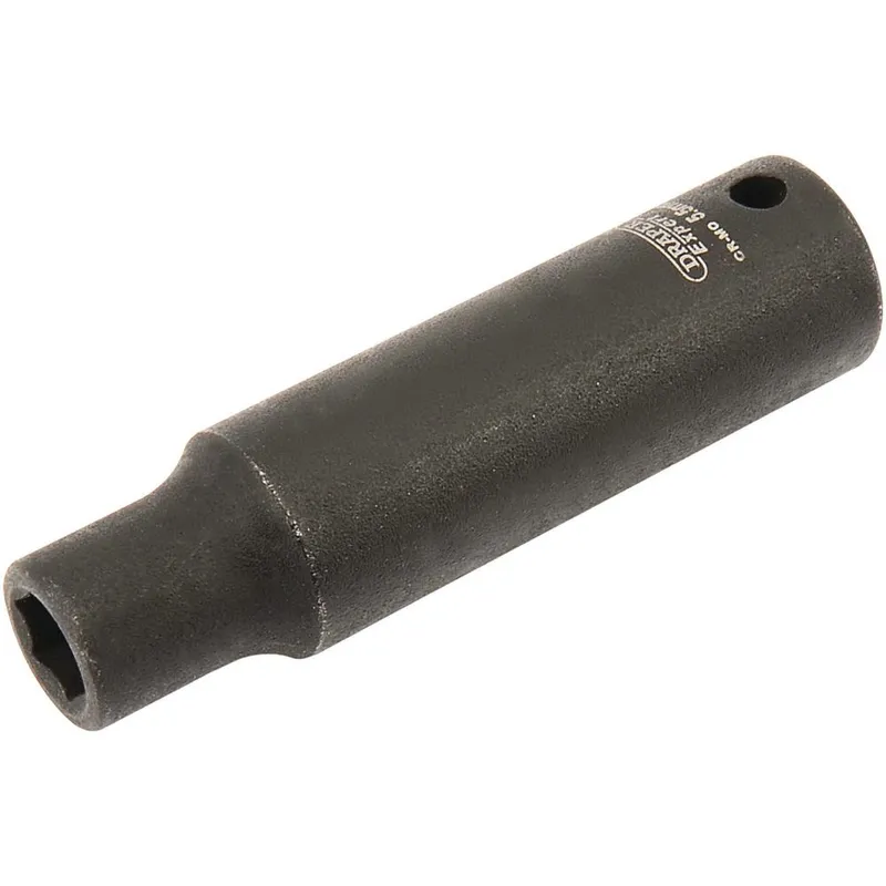 Draper Expert 1/4" Drive Hi Torq Hexagon Deep Impact Socket Metric