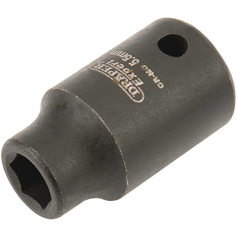 Draper Expert 1/4" Drive Hi Torq Hexagon Impact Socket Metric