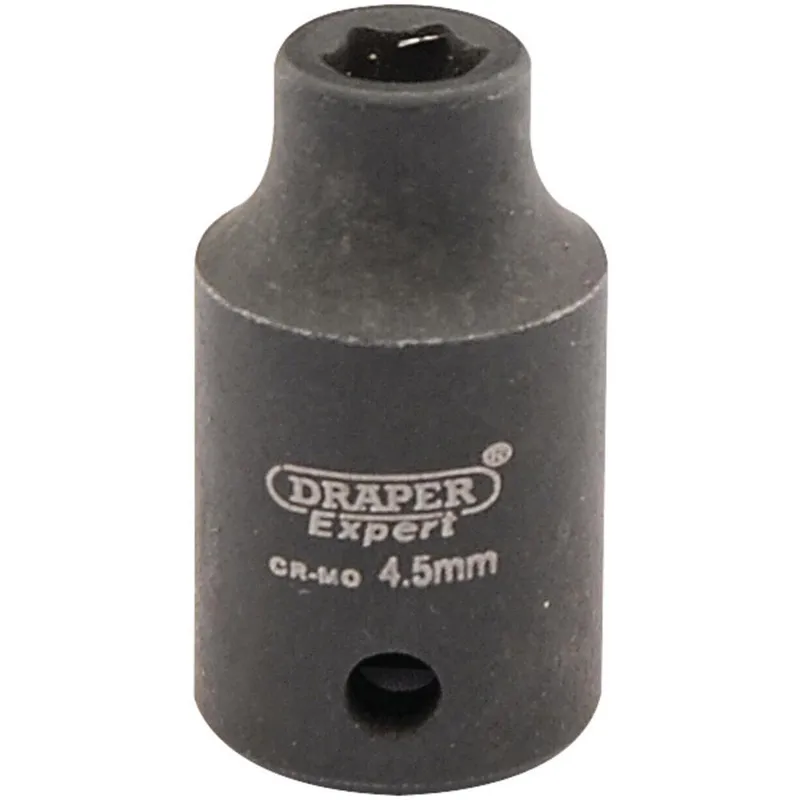 Draper Expert 1/4" Drive Hi Torq Hexagon Impact Socket Metric