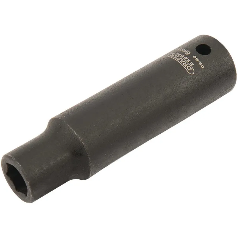 Draper Expert 1/4" Drive Hi Torq Hexagon Deep Impact Socket Metric