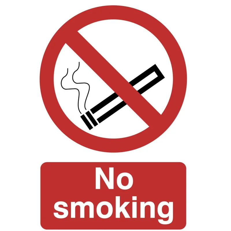 Draper No Smoking Sign