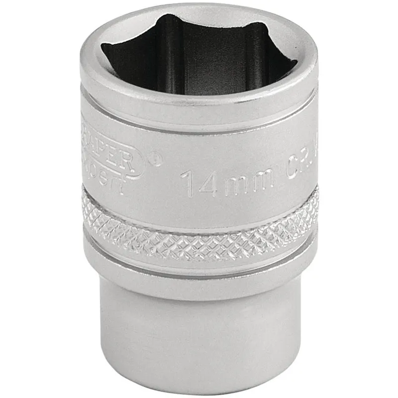 Draper 3/8" Drive Satin Finish Hexagon Socket Metric