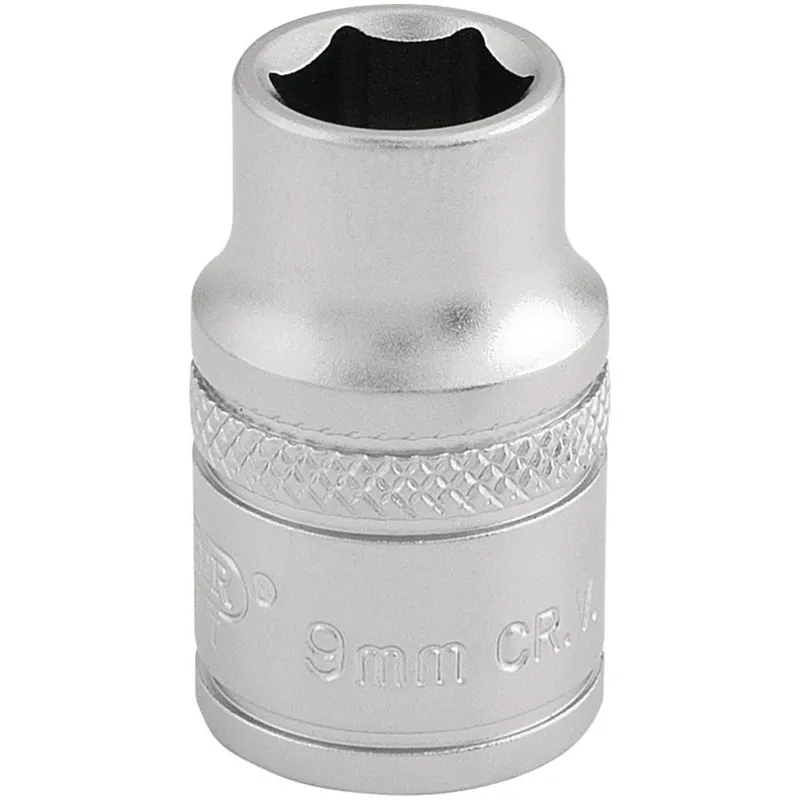 Draper 3/8" Drive Satin Finish Hexagon Socket Metric