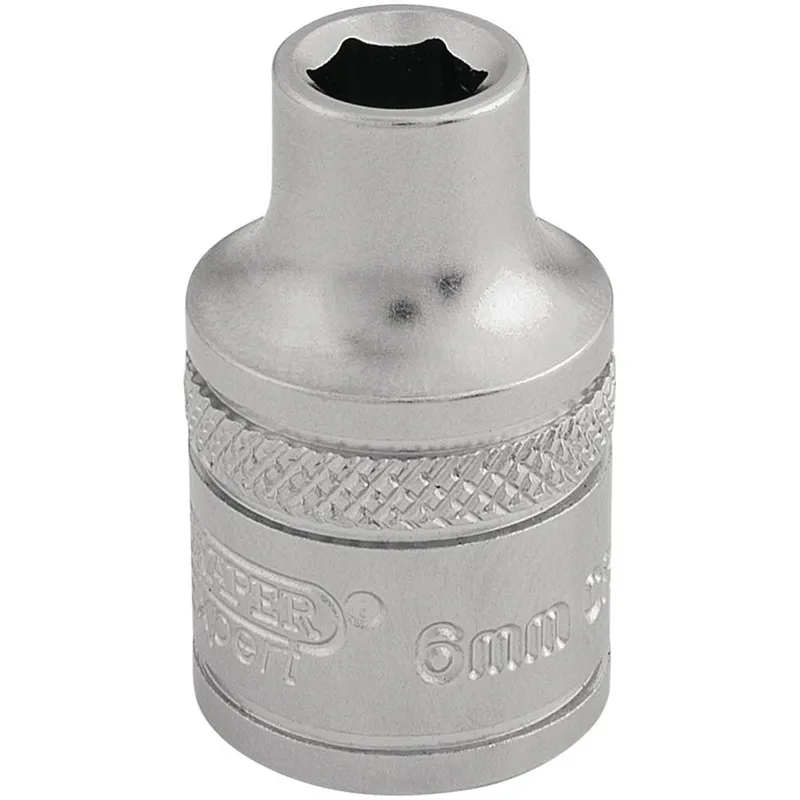 Draper 3/8" Drive Satin Finish Hexagon Socket Metric