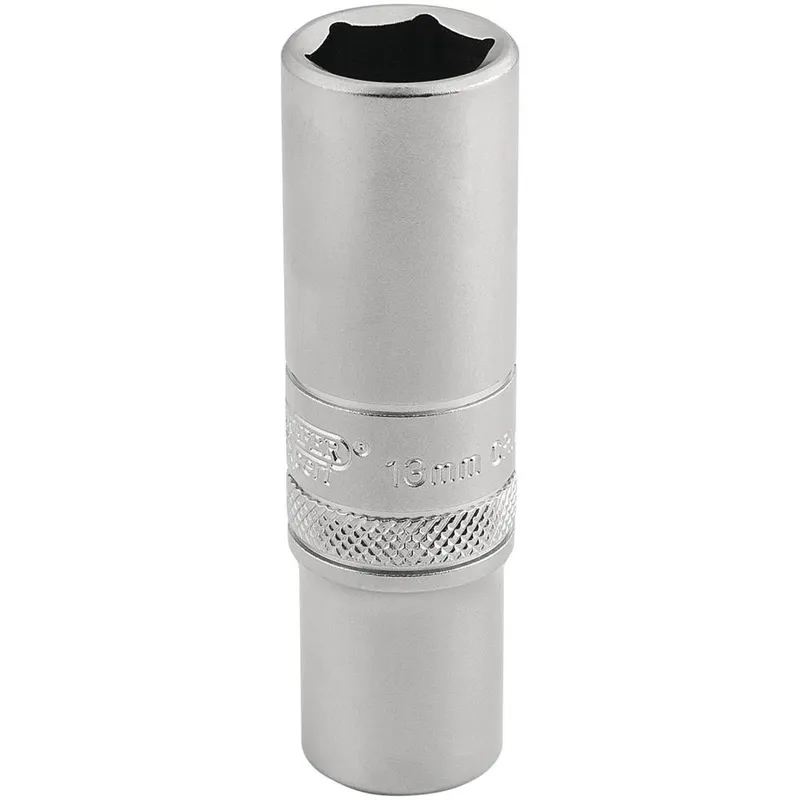 Draper 3/8" Drive Satin Finish Deep Hexagon Socket Metric