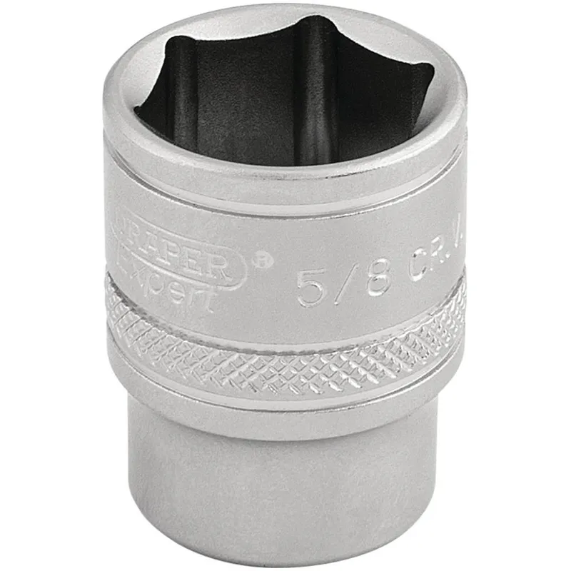 Draper 3/8" Drive Satin Finish Hexagon Socket Imperial