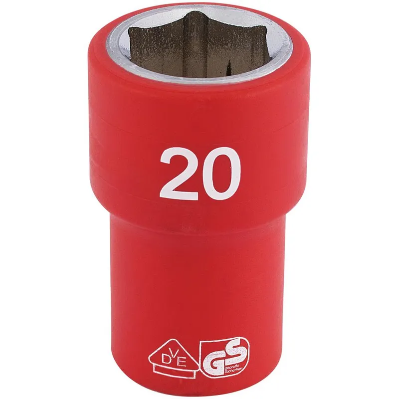 Draper 1/2" Drive VDE Fully Insulated Hexagon Socket Metric