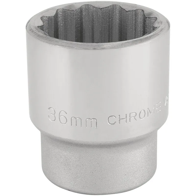 Draper 3/4" Drive Polished Finish Bi Hexagon Socket Metric