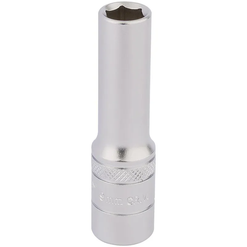 Draper 3/8" Drive Satin Finish Deep Hexagon Socket Metric