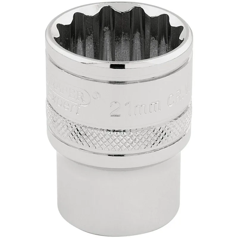 Draper 1/2" Drive Hi Torq Bi Hexagon Socket Metric