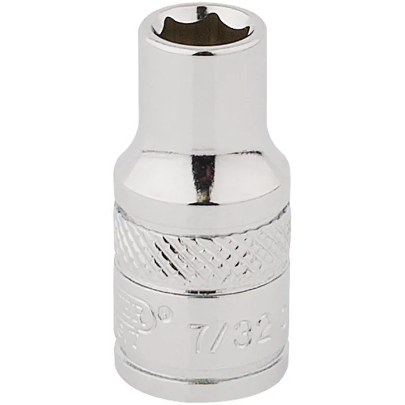 Draper 1/4" Drive Hi-Torq Bi Hexagon Socket Imperial