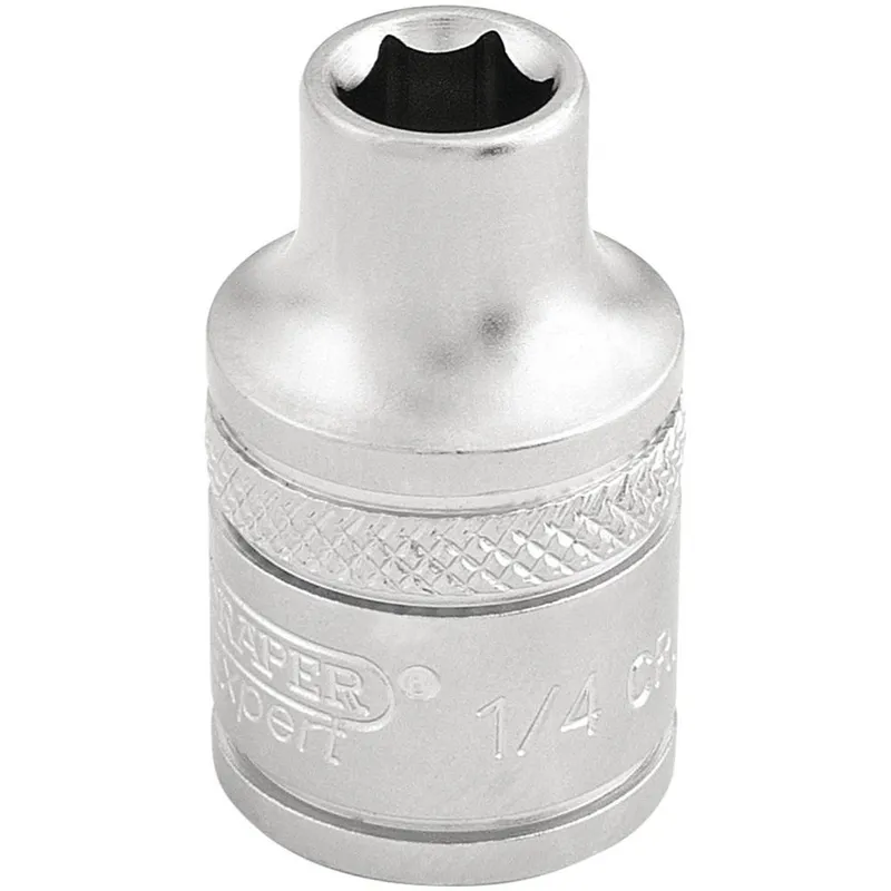 Draper 3/8" Drive Satin Finish Hexagon Socket Imperial