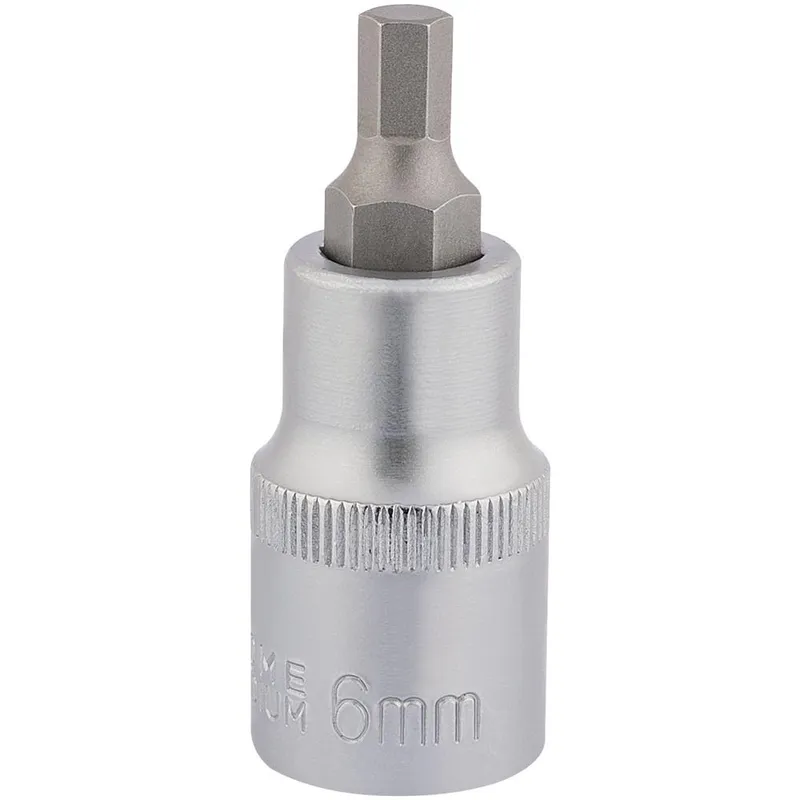 Draper Expert 1/2" Drive Hexagon Socket Bit Metric