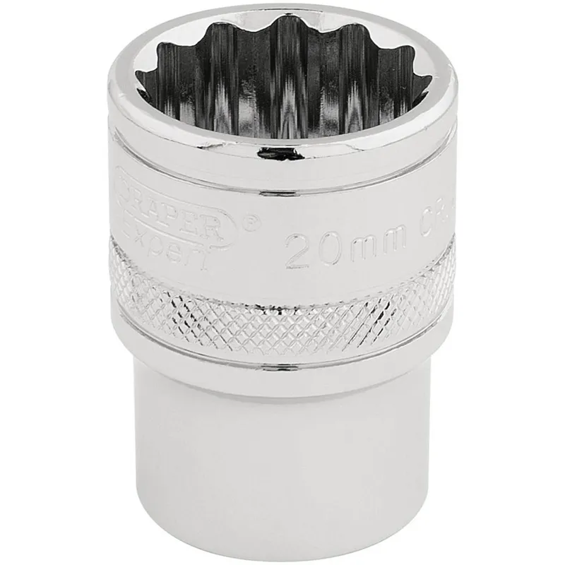 Draper 1/2" Drive Hi Torq Bi Hexagon Socket Metric