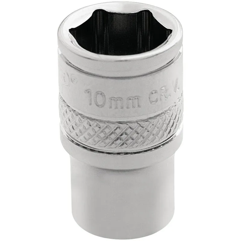 Draper 1/4" Drive Polished Finish Hexagon Socket Metric