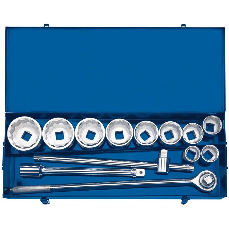 Draper 13 Piece 3/4" Drive Bi Hex Socket Set Metric