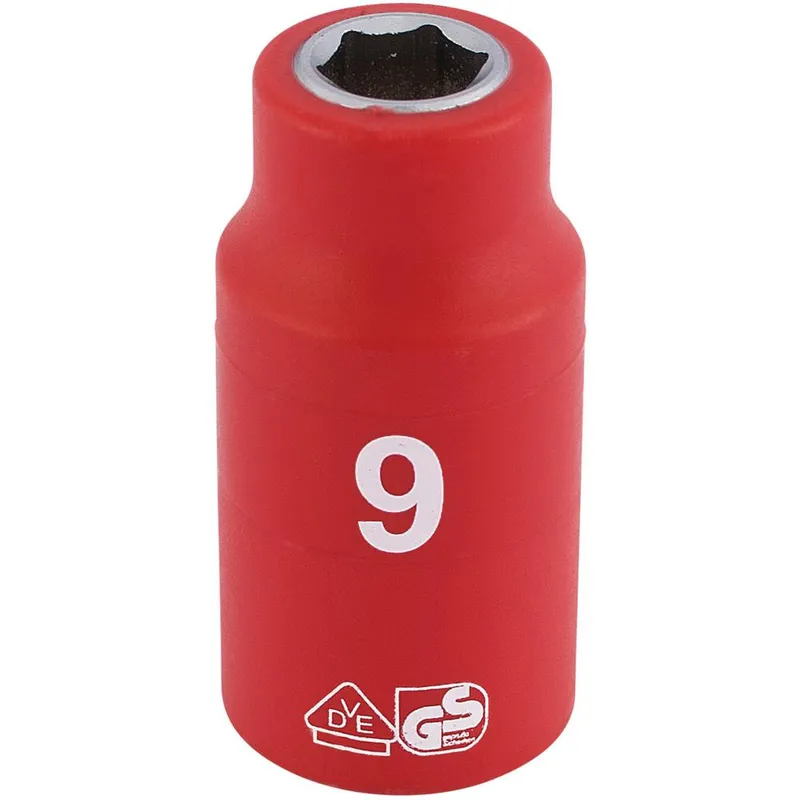 Draper 3/8" Drive VDE Fully Insulated Hexagon Socket Metric