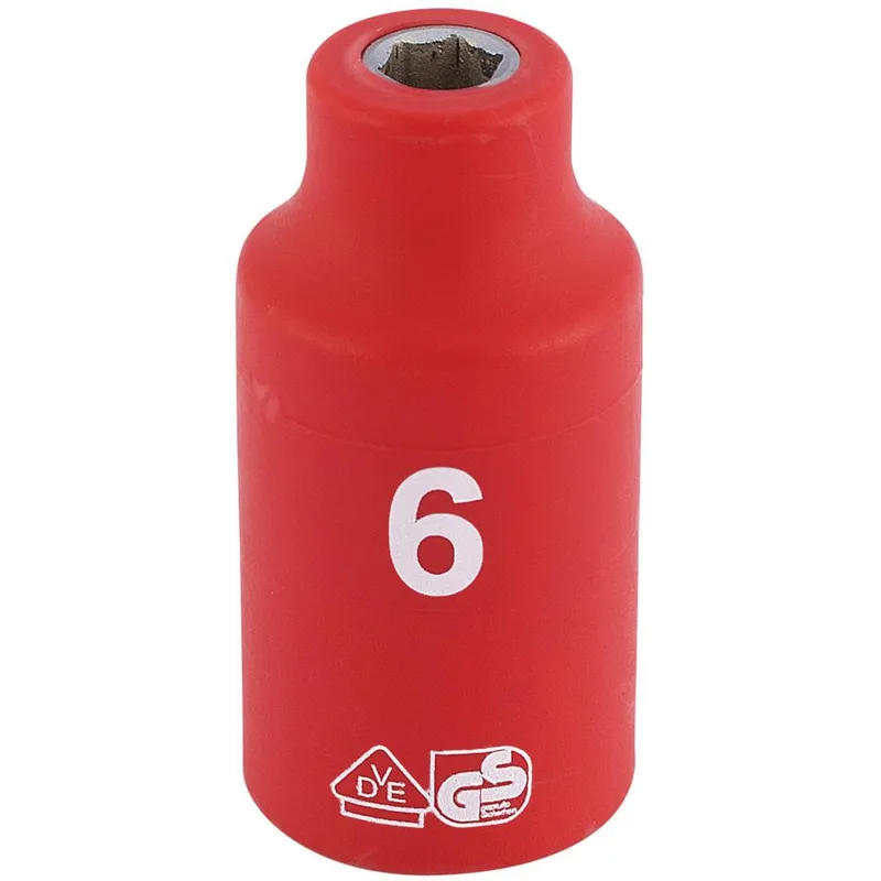 Draper 3/8" Drive VDE Fully Insulated Hexagon Socket Metric