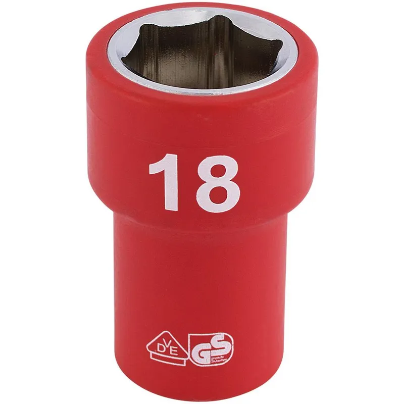 Draper 3/8" Drive VDE Fully Insulated Hexagon Socket Metric