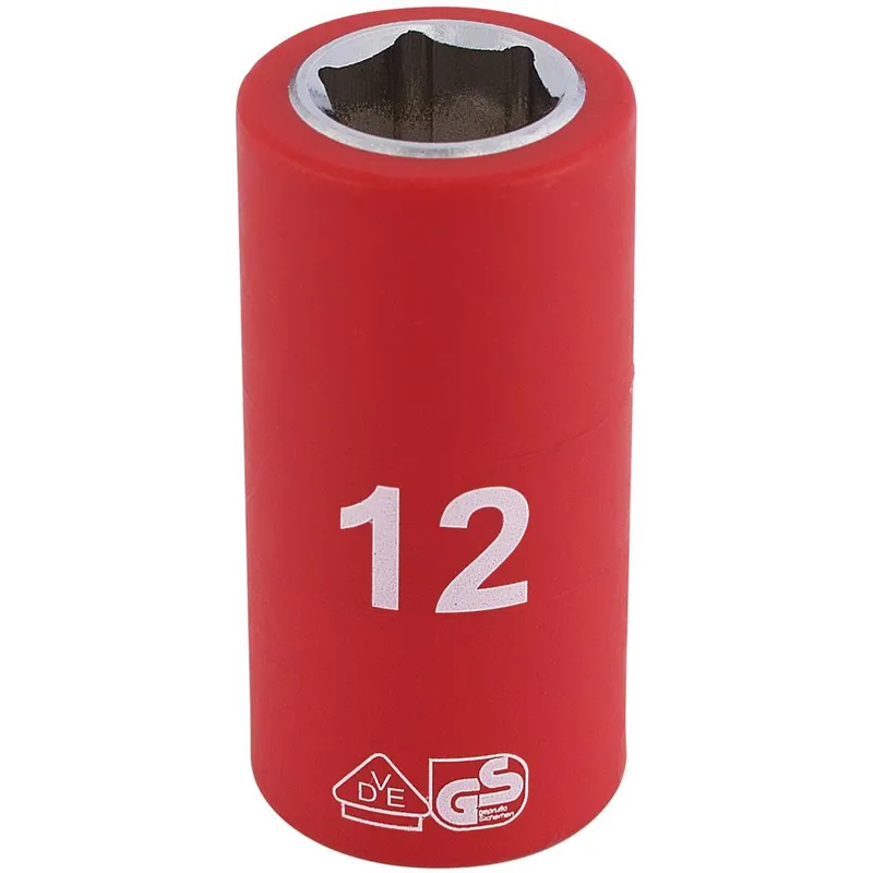 Draper 3/8" Drive VDE Fully Insulated Hexagon Socket Metric
