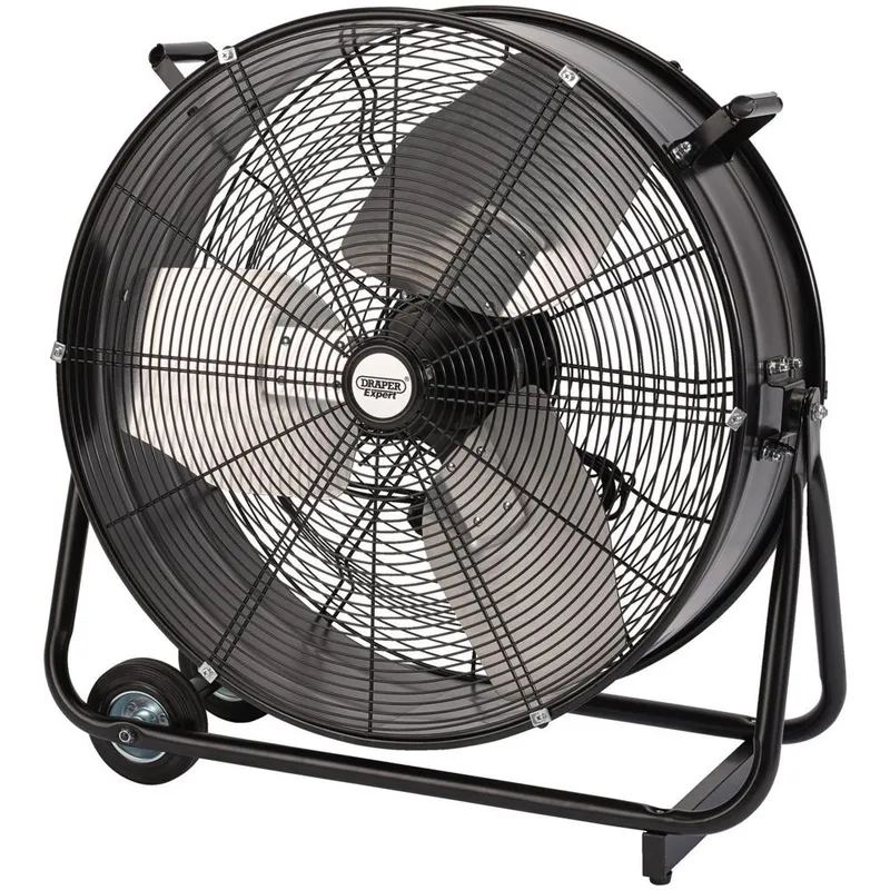 Draper Expert Industrial High Flow Floor Drum Fan