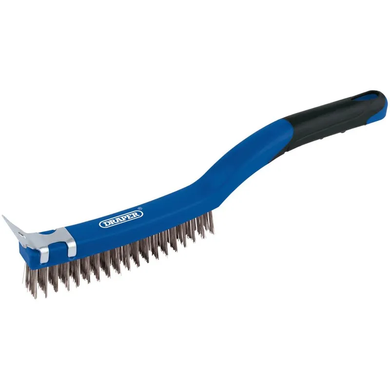 Draper Wire Scratch Brush Scraper Stainless Steel Wire
