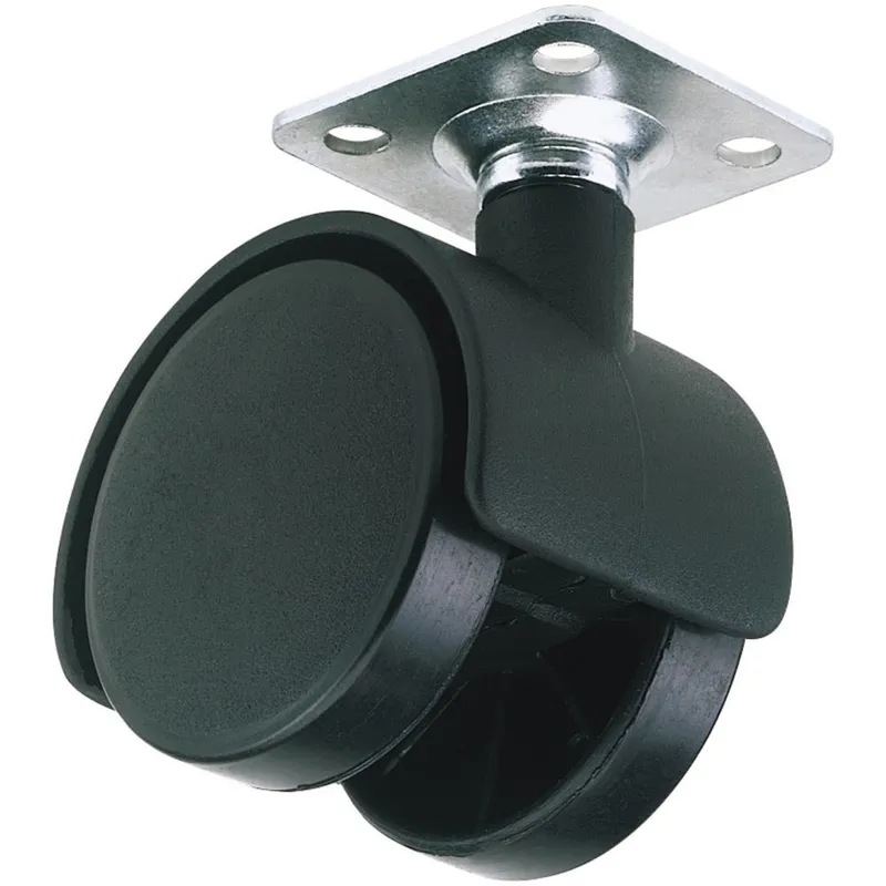 Draper Twin Nylon Wheeled Castor