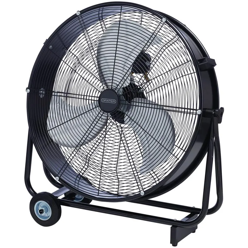 Draper Industrial Floor Drum Fan 110v