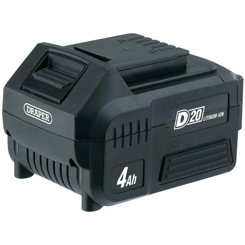 Draper D20 20v Cordless Lithium Ion Battery 4ah