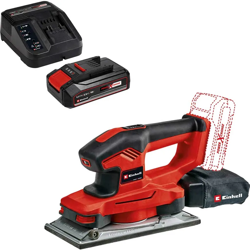 Einhell TE-OS 18/230 Li 18v Cordless 1/2 Sheet Sander