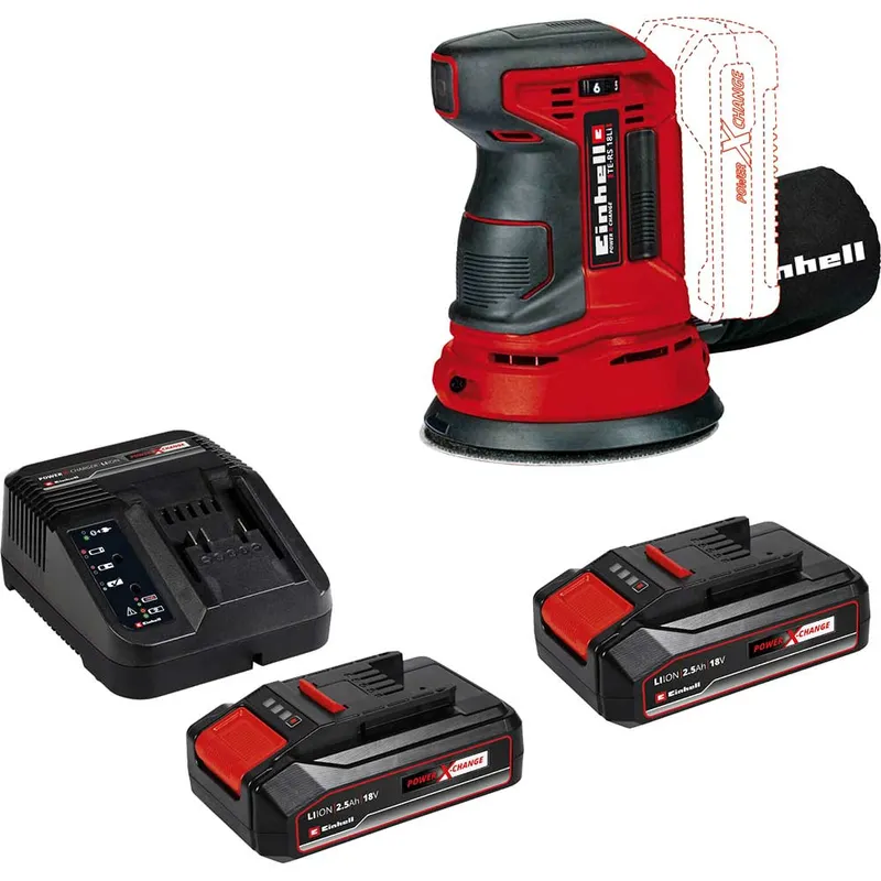 Einhell TE-RS 18 Li 18v Cordless Rotating Disc Sander 125mm