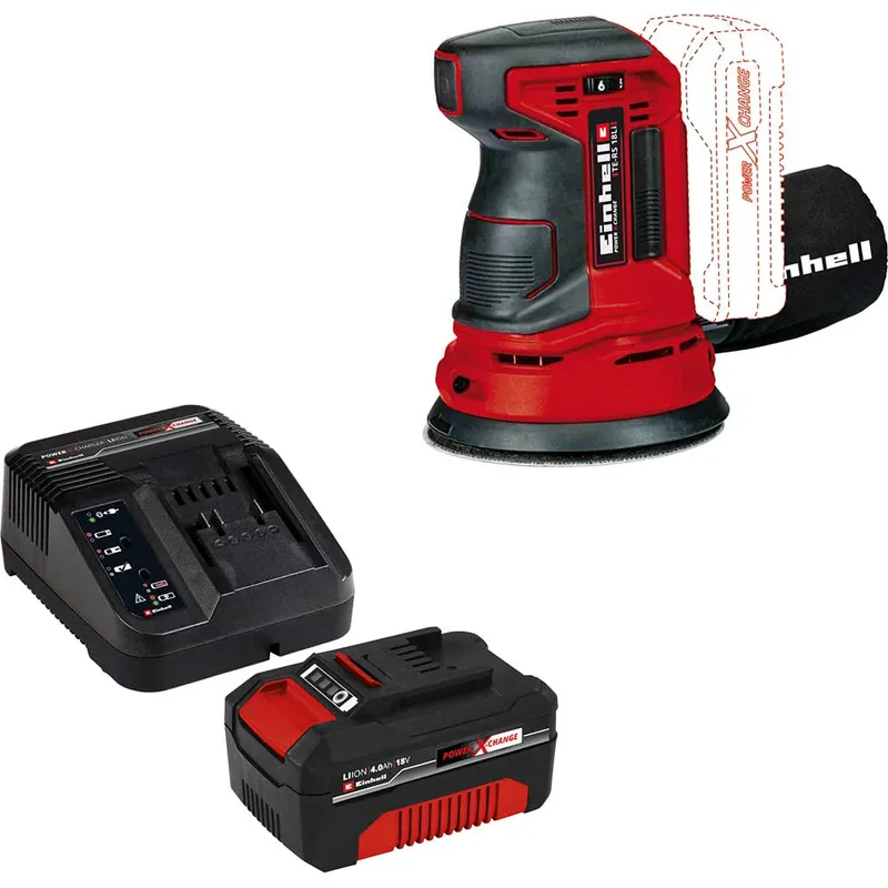 Einhell TE-RS 18 Li 18v Cordless Rotating Disc Sander 125mm