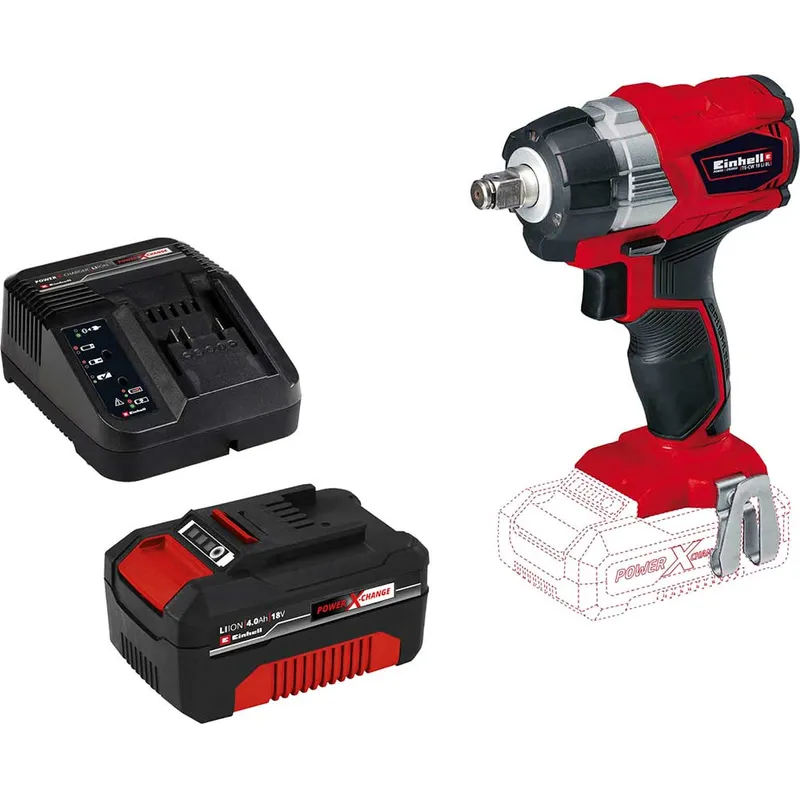 Einhell TE-CW 18 Li BL 18v Cordless Brushless 1/2" Impact Wrench