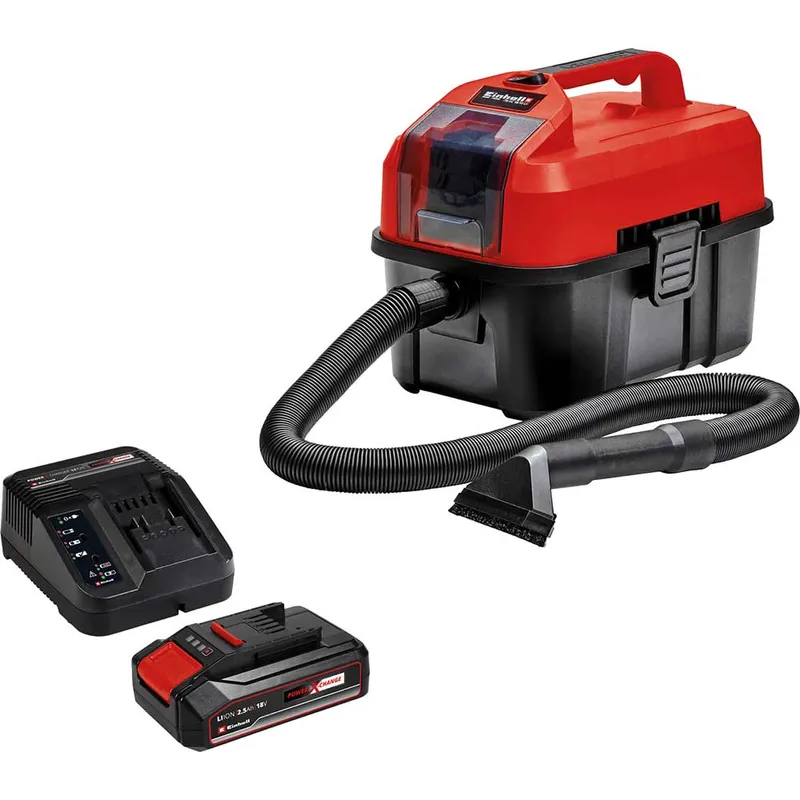 Einhell TE-VC 18/10 Li 18v Cordless Mini Wet and Dry Vacuum Cleaner 10L