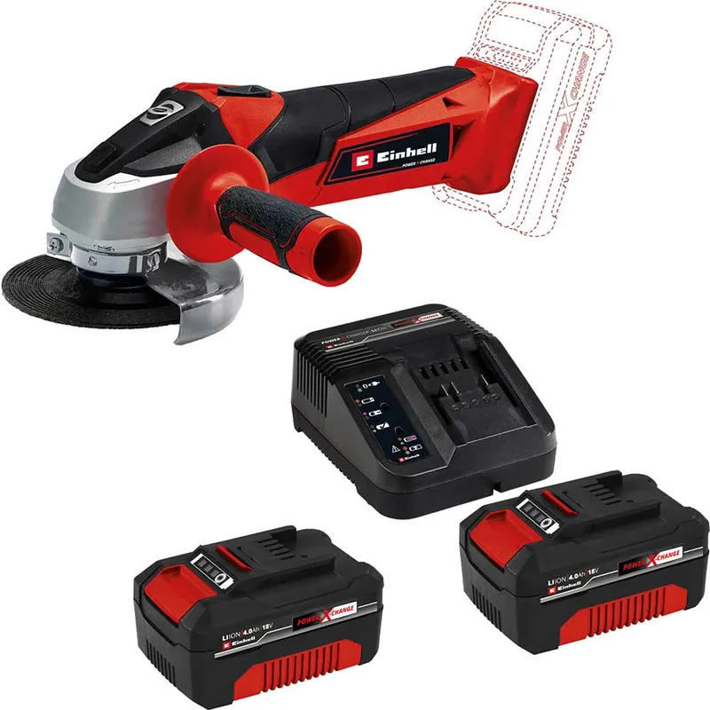 Einhell TC-AG 18/115 Li 18v Cordless Angle Grinder 115mm