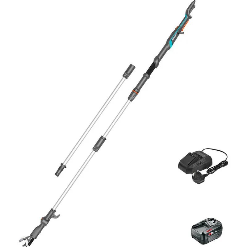 Gardena HIGHCUT 360 P4A 18v Cordless Telescopic Tree Pruner