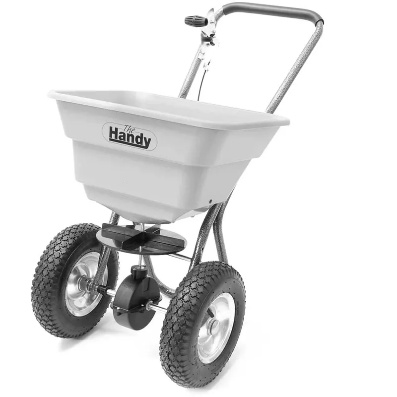 Handy THS80 Push Feed, Grass and Salt Broadcast Spreader