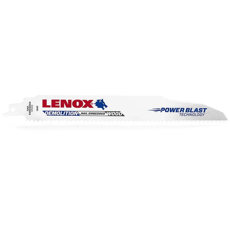 Lenox 10TPI Demolition Reciprocating Sabre Saw Blades