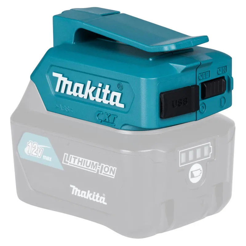 Makita DEAADP06 USB Battery Adaptor For CXT 12v Batteries