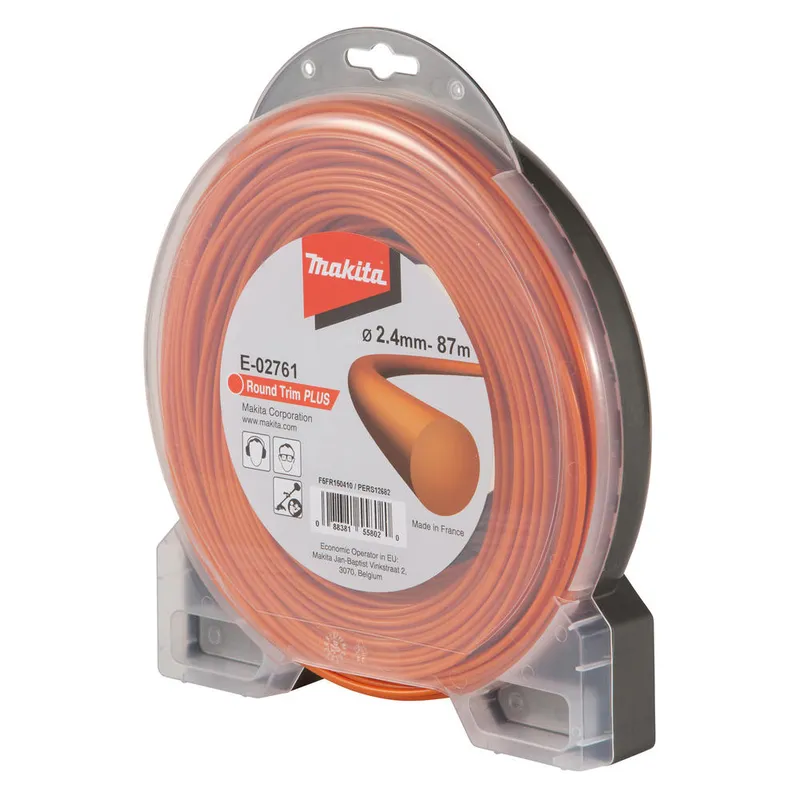 Makita Round Trim Plus Orange Grass Trimmer Line