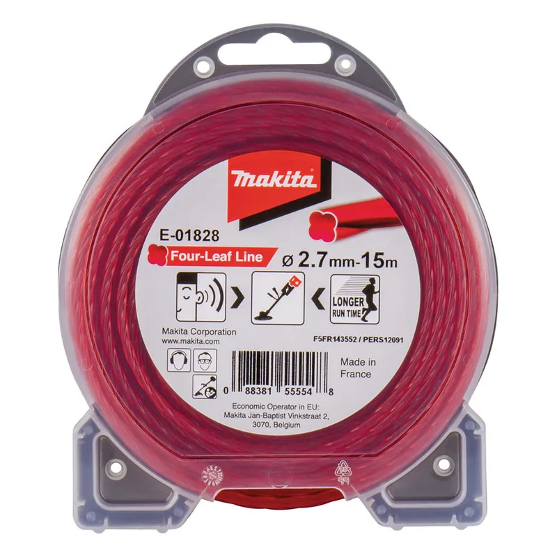 Makita Four Leaf Nylon Grass Trimmer Cord