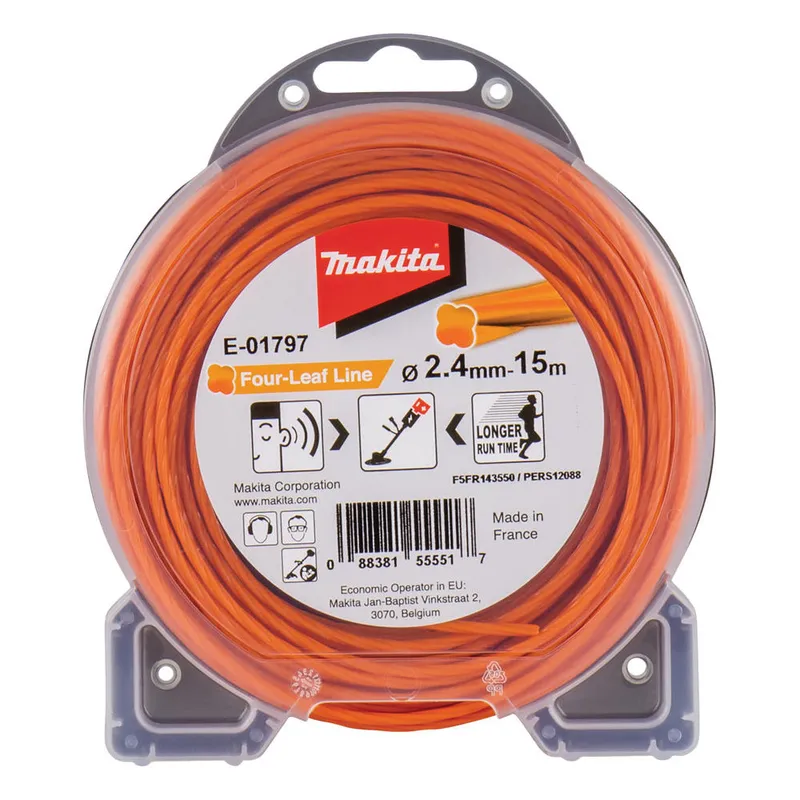 Makita Four Leaf Nylon Grass Trimmer Cord