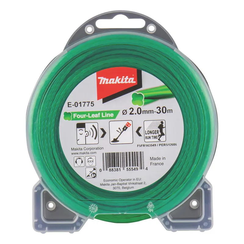 Makita Four Leaf Nylon Grass Trimmer Cord