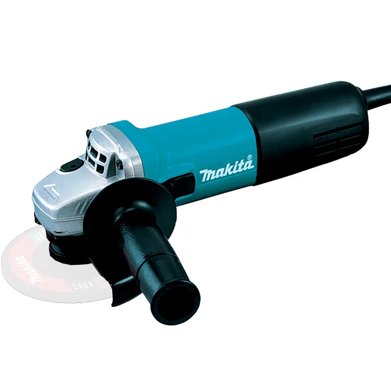 Makita 9557HNR Angle Grinder and Diamond Blade 115mm