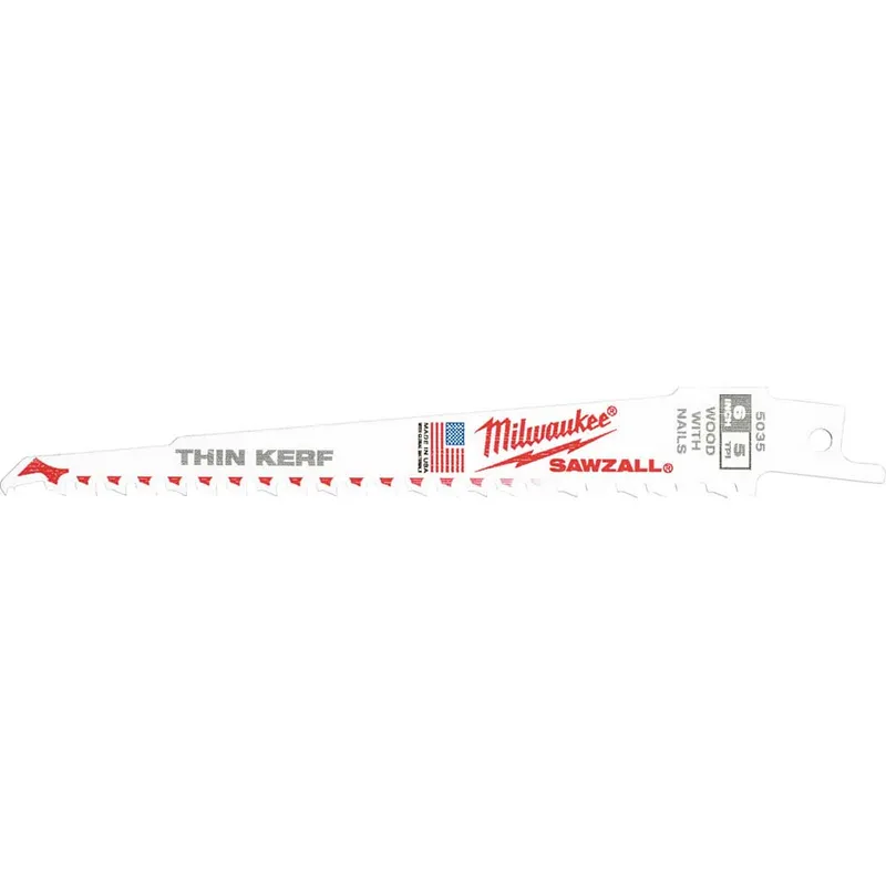 Milwaukee Fang Tip Demolition Reciprocating Sabre Saw Blades