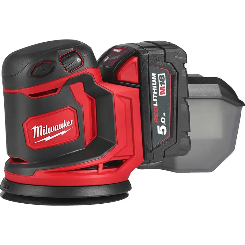 Milwaukee M18 BOS125 18v Cordless Random Orbital Disc Sander 125mm