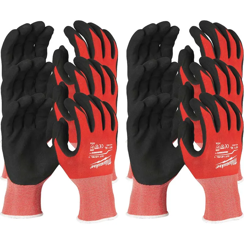 Milwaukee Cut Level 1 Dipped Work Gloves