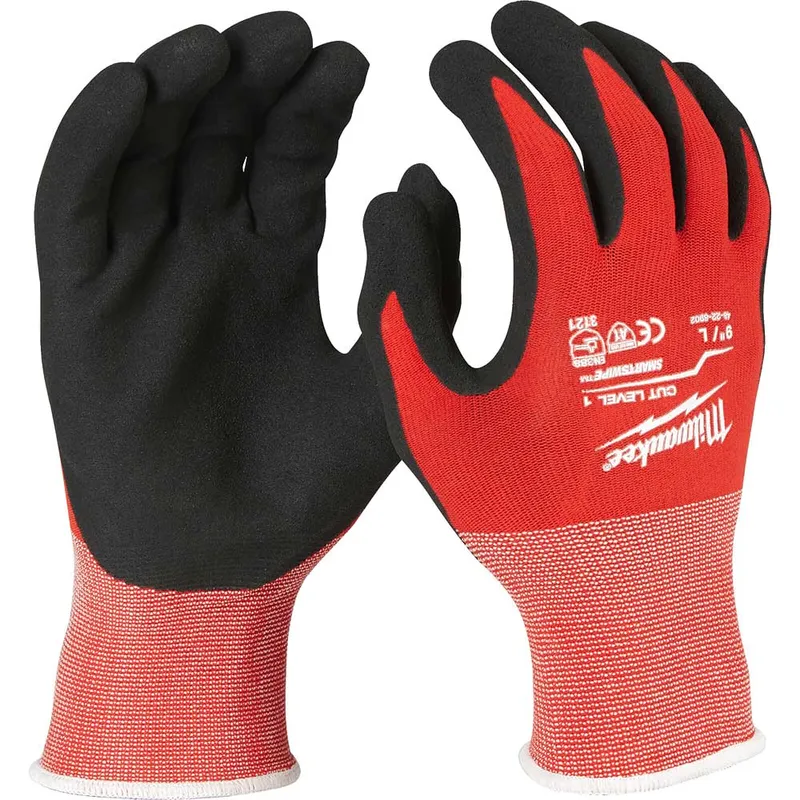 Milwaukee Cut Level 1 Dipped Work Gloves
