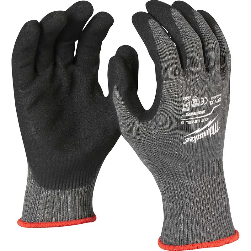 Milwaukee Cut Level 5 Dipped Work Gloves
